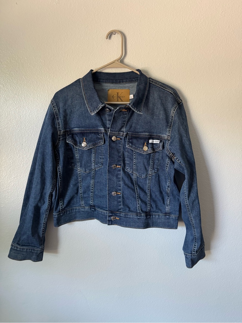 Calvin Klein Women’s Denim Jacket – Size Medium – Excellent Condition